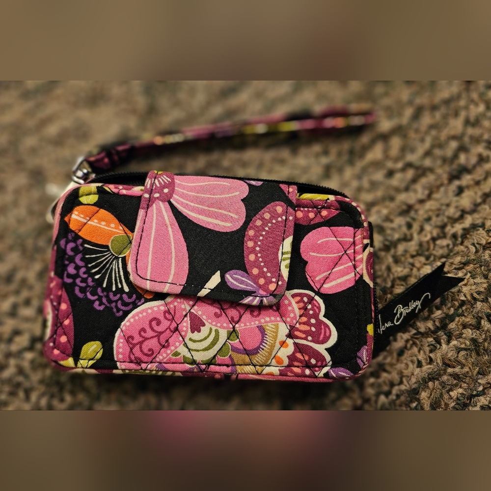 Vera Bradley Euro Wallet PIROUETTE PINK